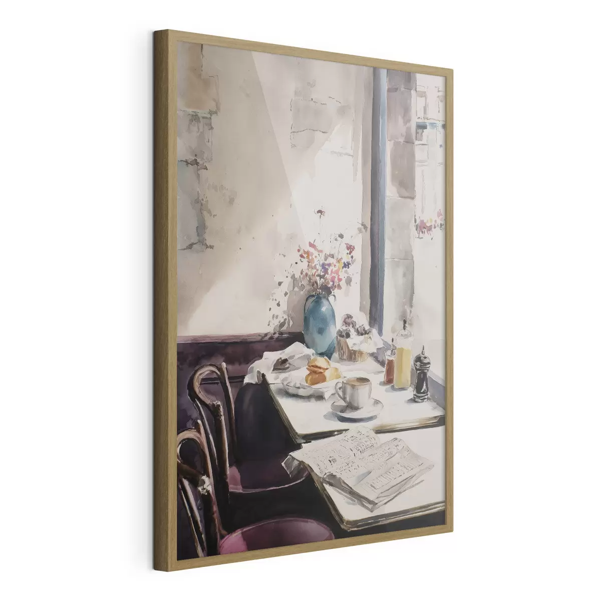 Poster frühstück in Paris f45726