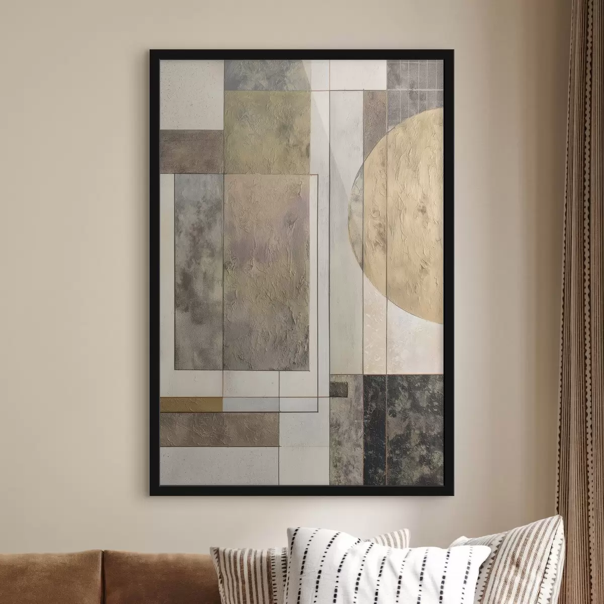 Poster abstrakte moderne Geometrie f45730