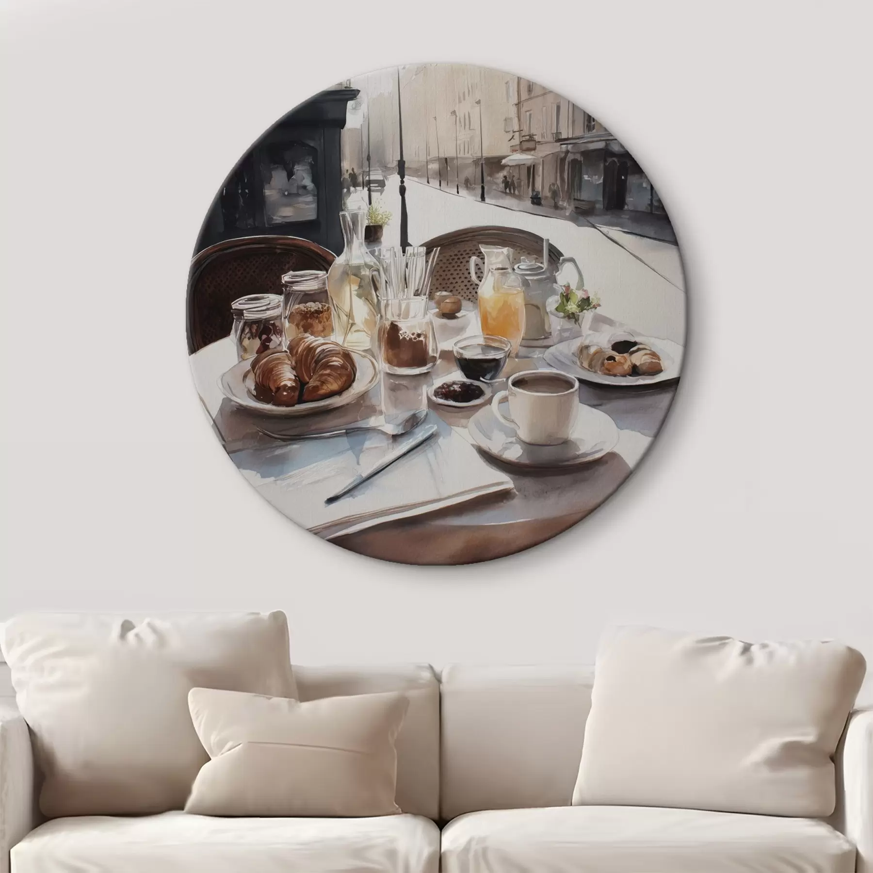 Fototapete frühstück in Paris r45725