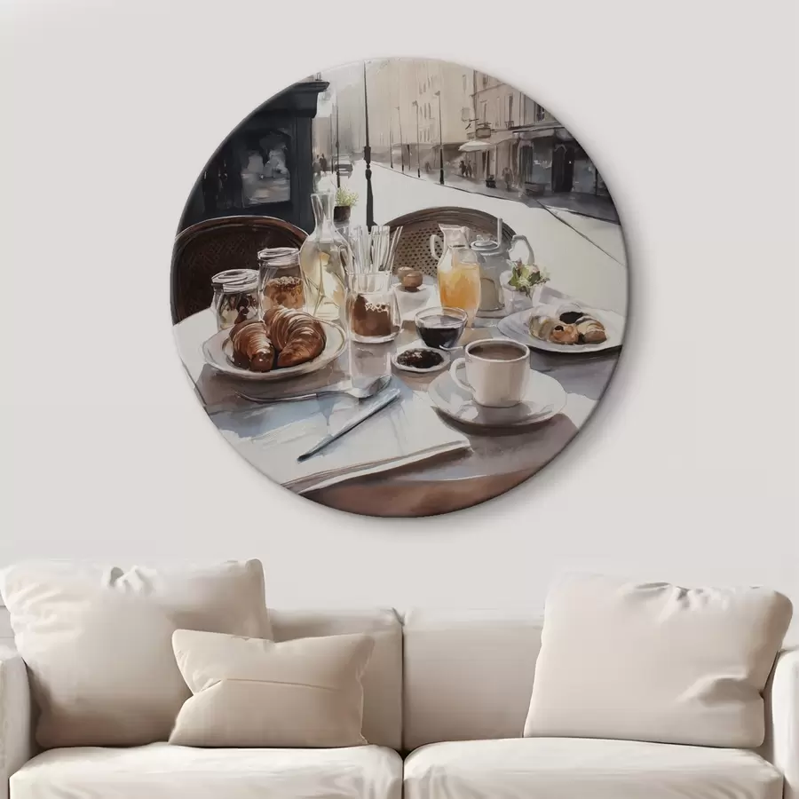 Fototapete frühstück in Paris r45725