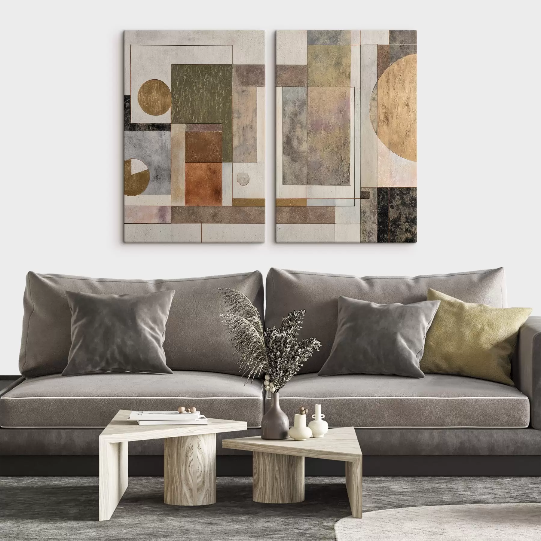 Fototapete abstrakte moderne Geometrie m00738