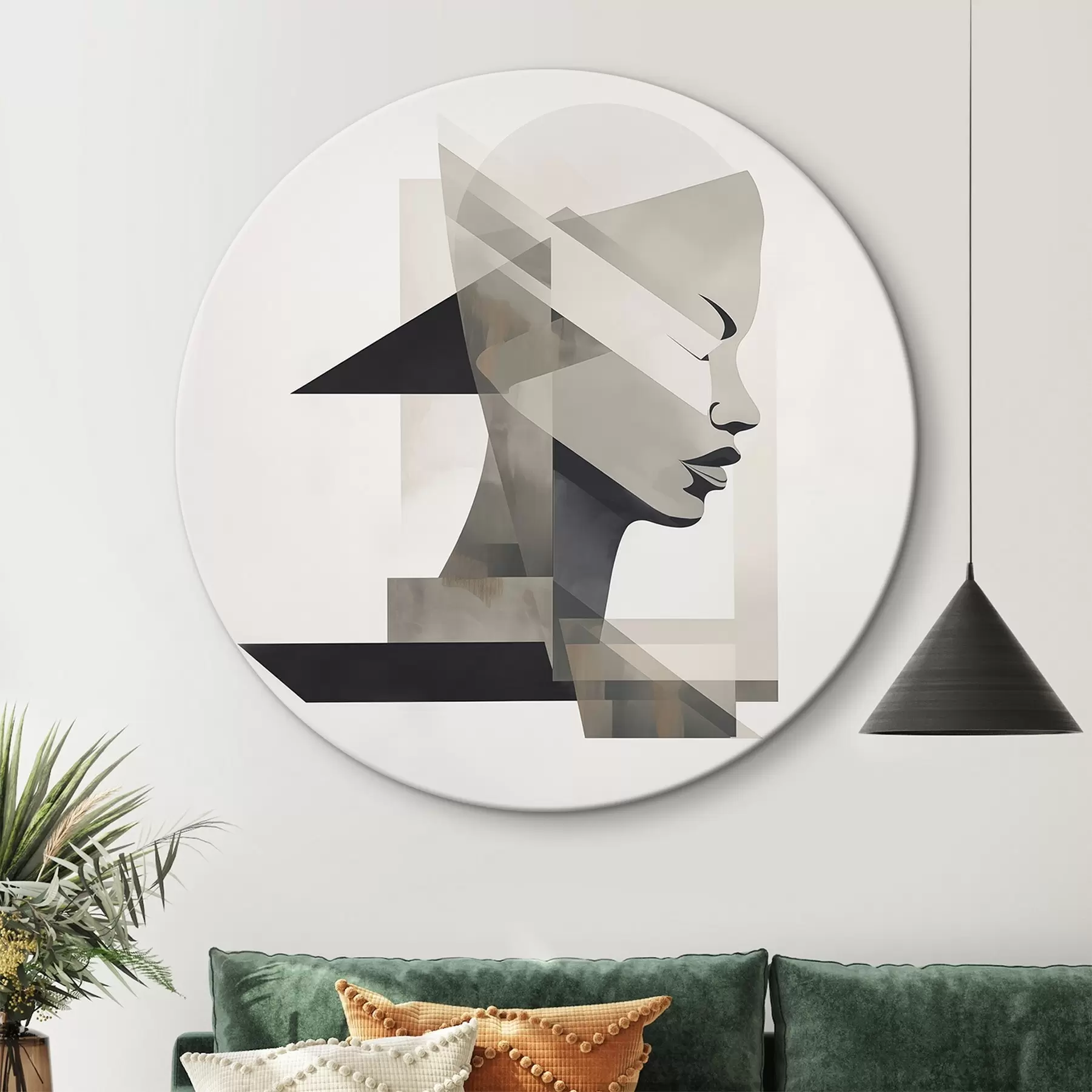 Fototapete Abstraktes Porträt r45916