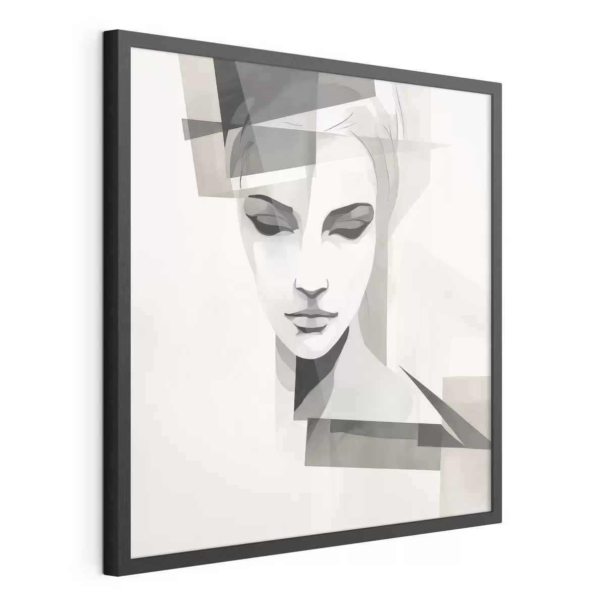 Poster Abstraktes Porträt f45917