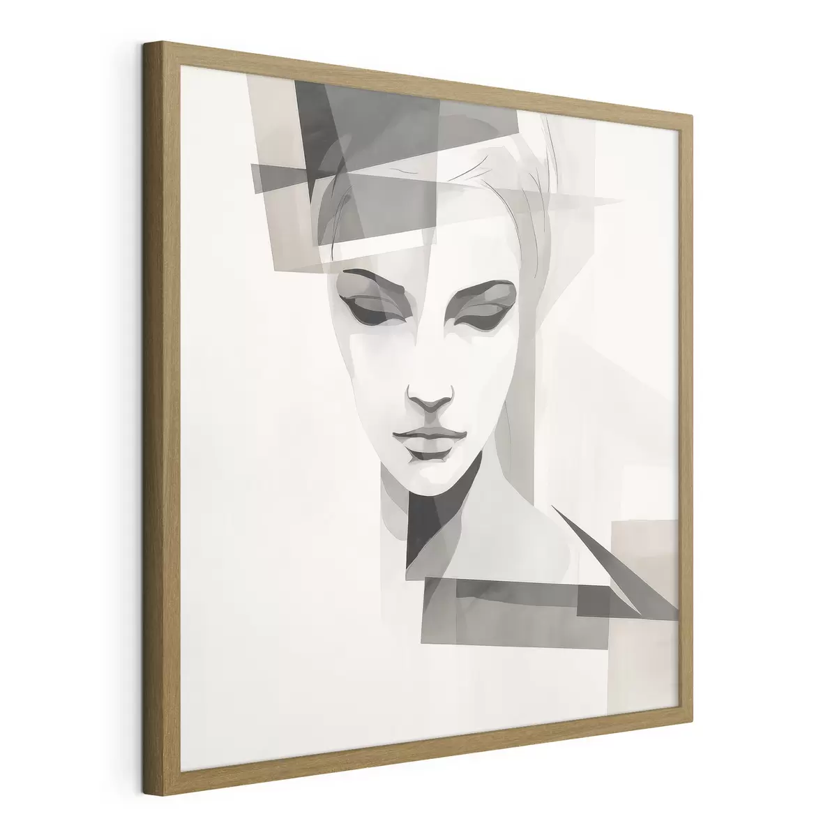 Poster Abstraktes Porträt f45917