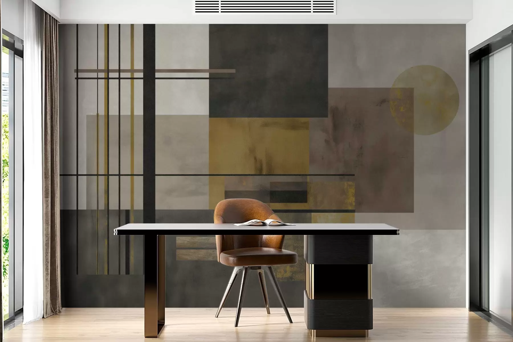 Fototapete abstrakte Geometrie w04502