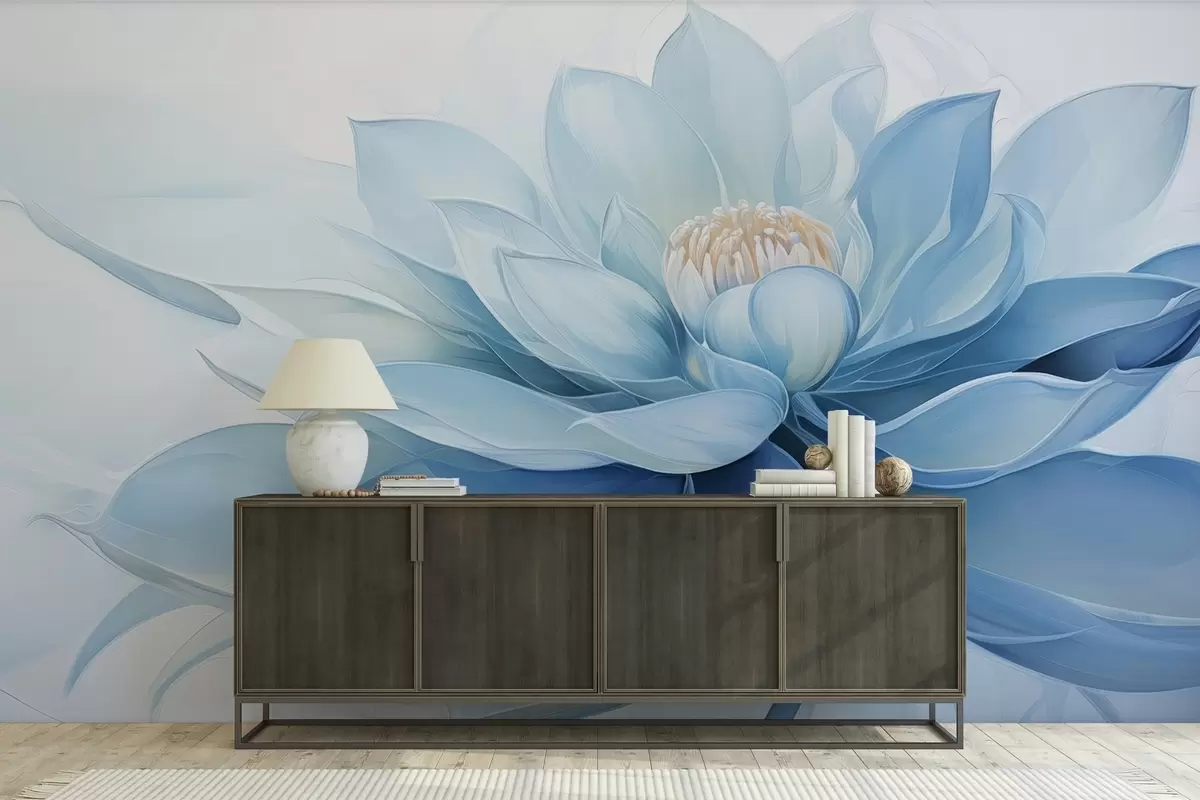 Fototapete Das Geheimnis der Blume w04563