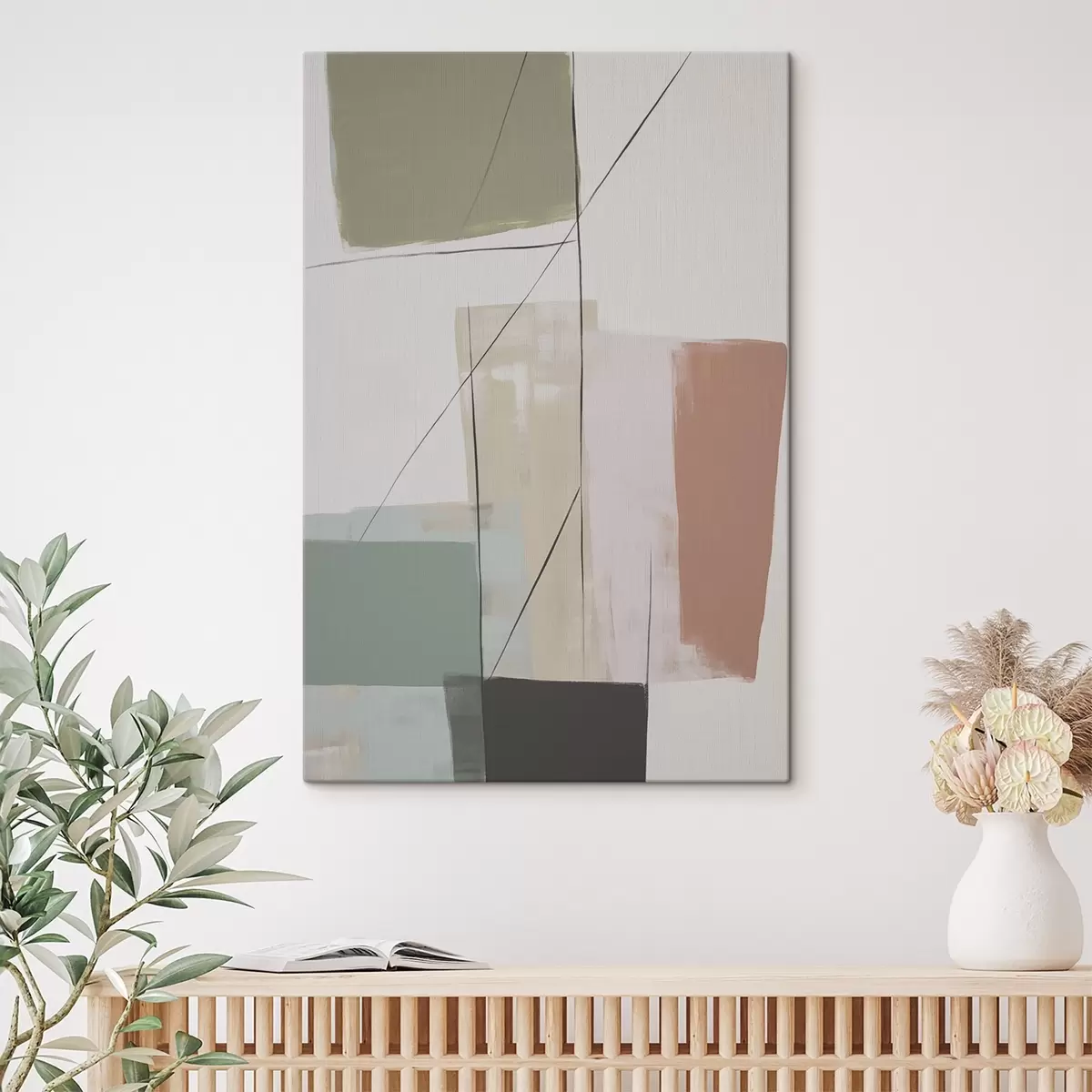 Fototapete Abstraktion mit Imitation von Abriebspuren s45974