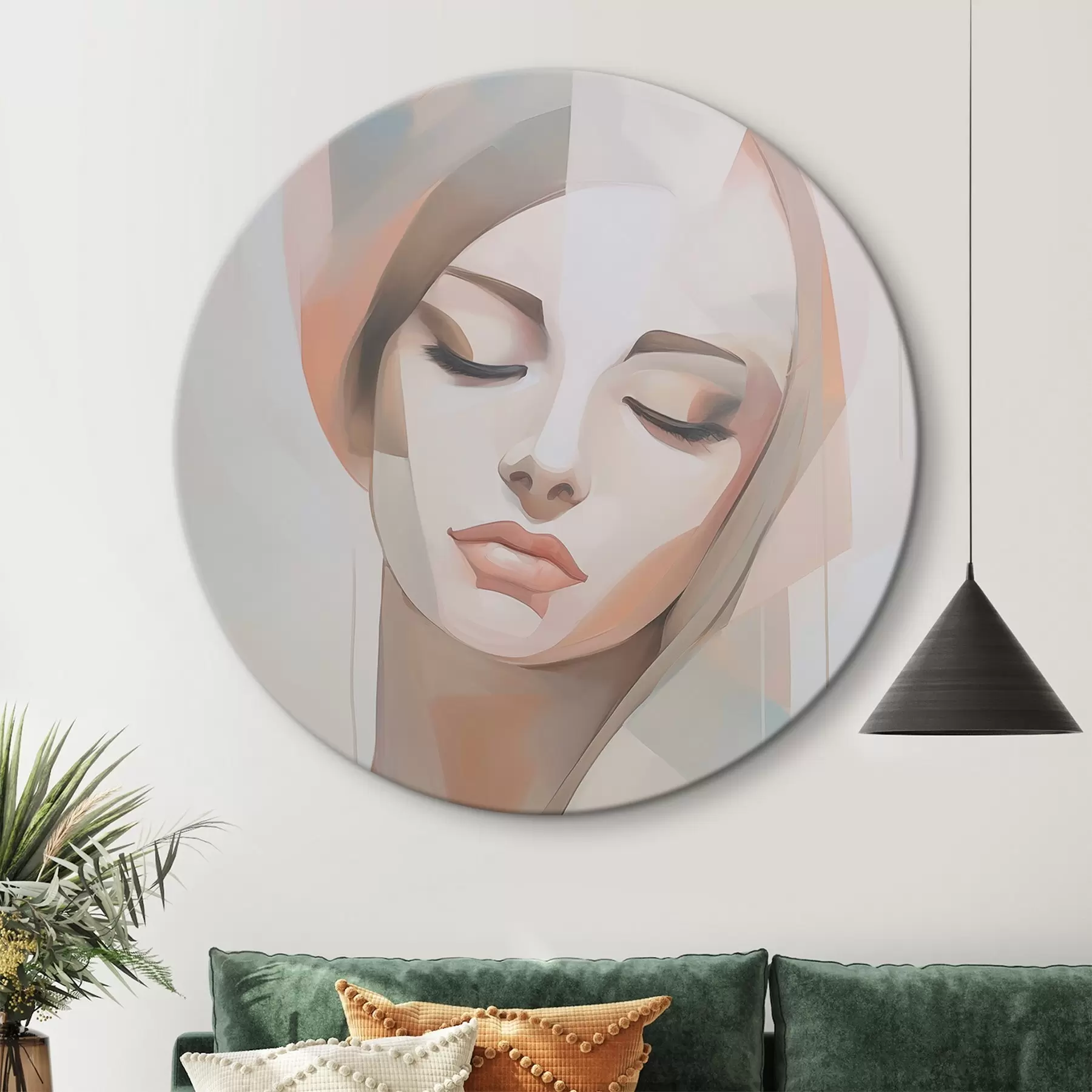 Fototapete Porträt eines Mädchens r45973