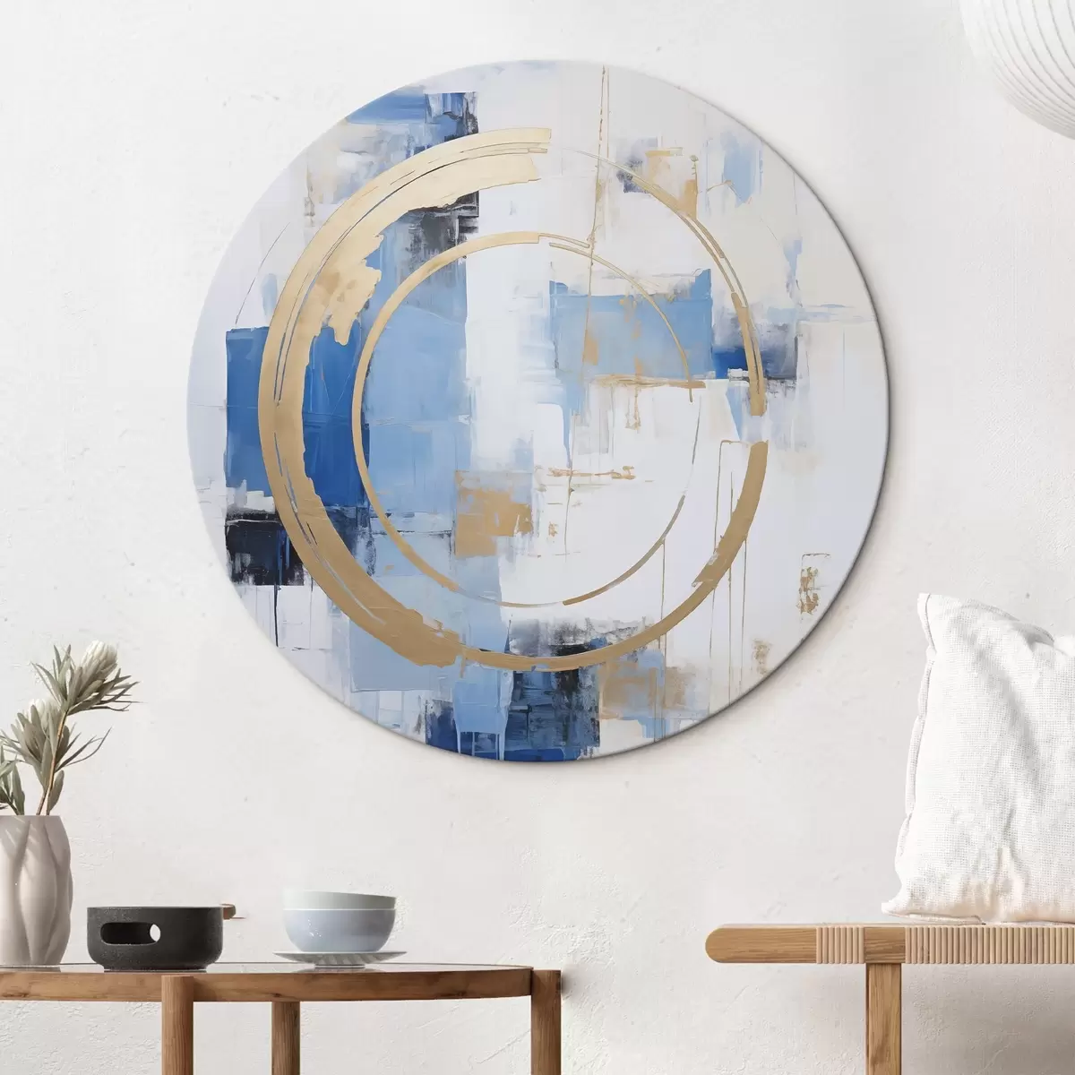 Runde Wandbilder Moderne Abstraktion r45977