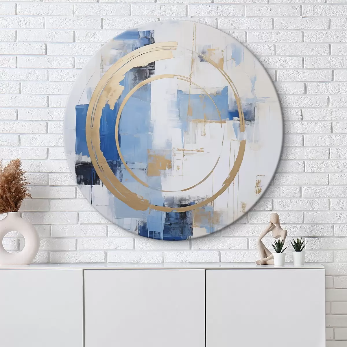 Runde Wandbilder Moderne Abstraktion r45977