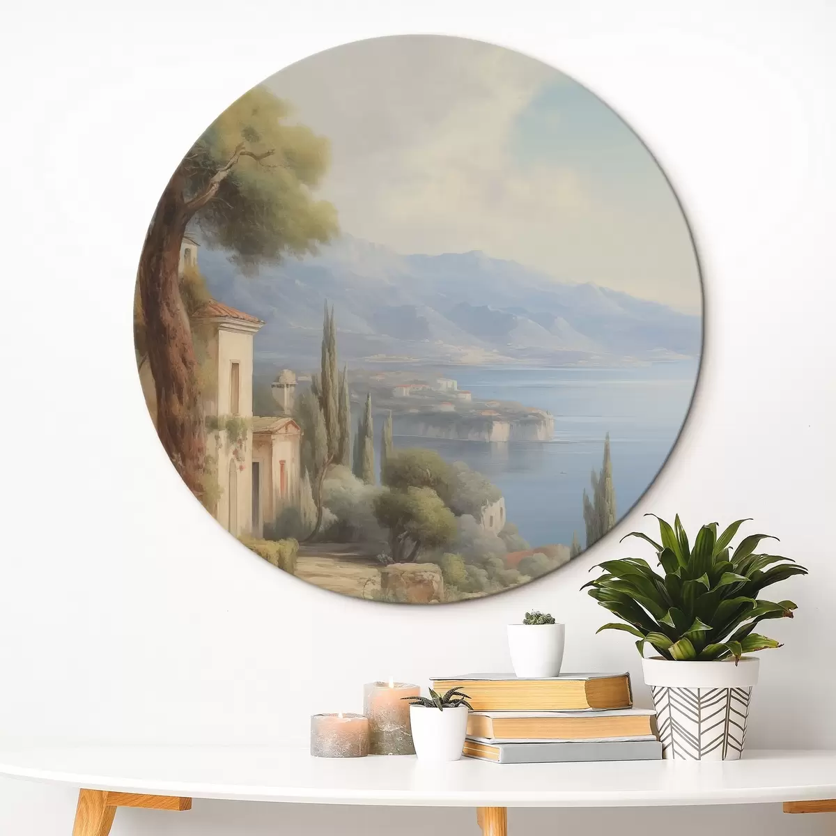 Runde Wandbilder Landschaft r45980