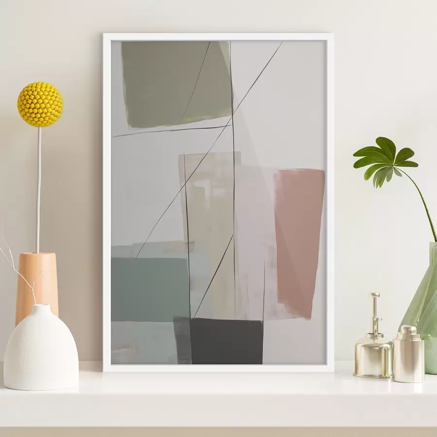 Fototapete Abstraktion mit Imitation von Abriebspuren f45974