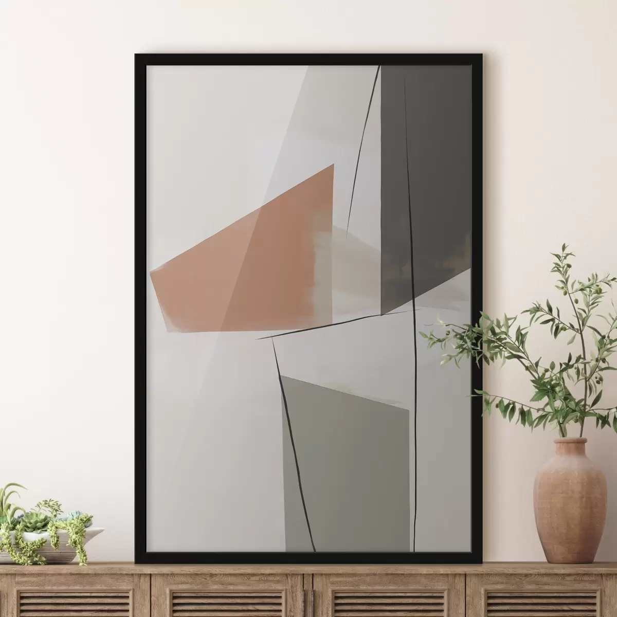 Poster Geometrische Abstraktion f45975