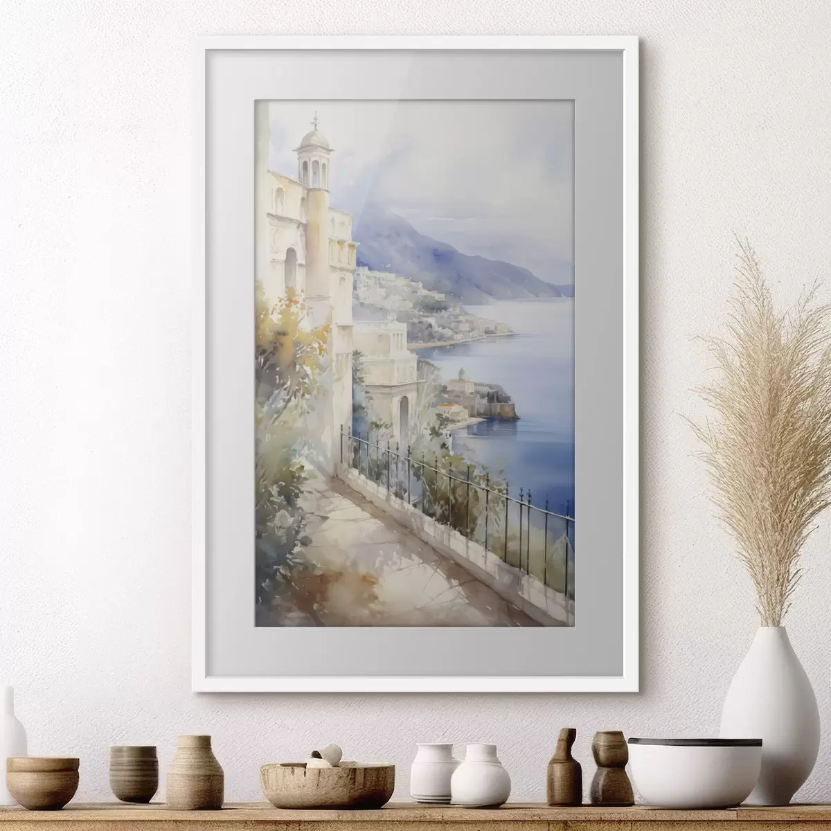 Poster Stadt und Pause f45979