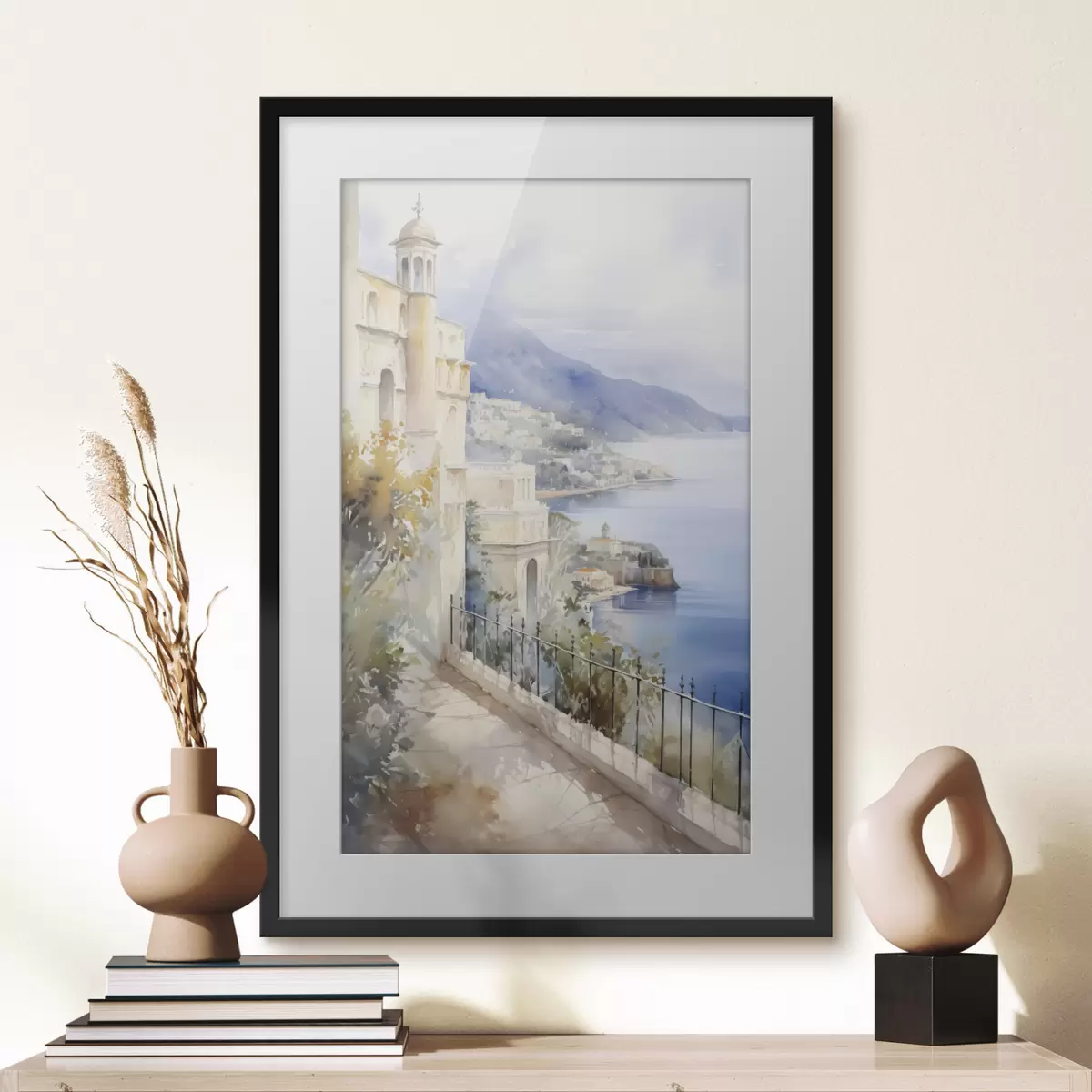 Poster Stadt und Pause f45979