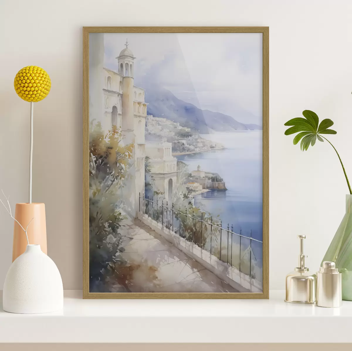 Poster Stadt und Pause f45979