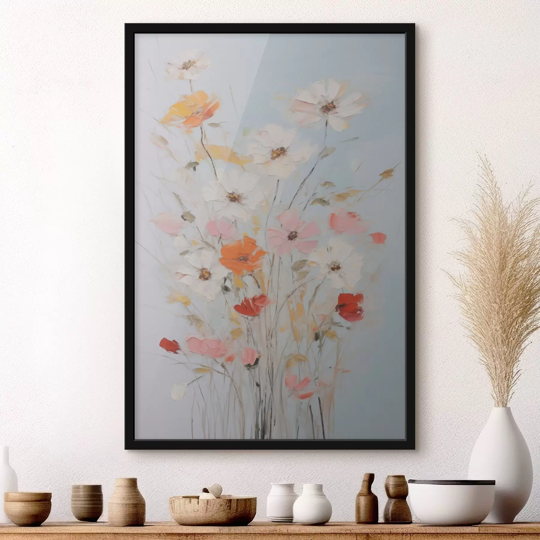Fototapete Zarte Blumen f45981