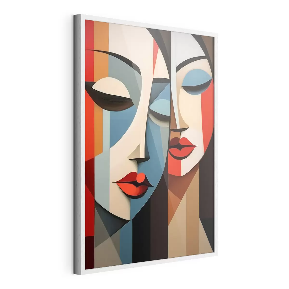 Poster Geometrisches Frauenporträt f45966