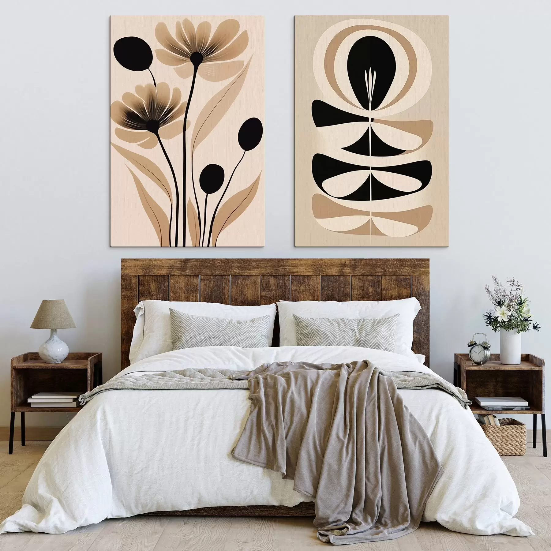 Fototapete Abstrakte Blumen m00773