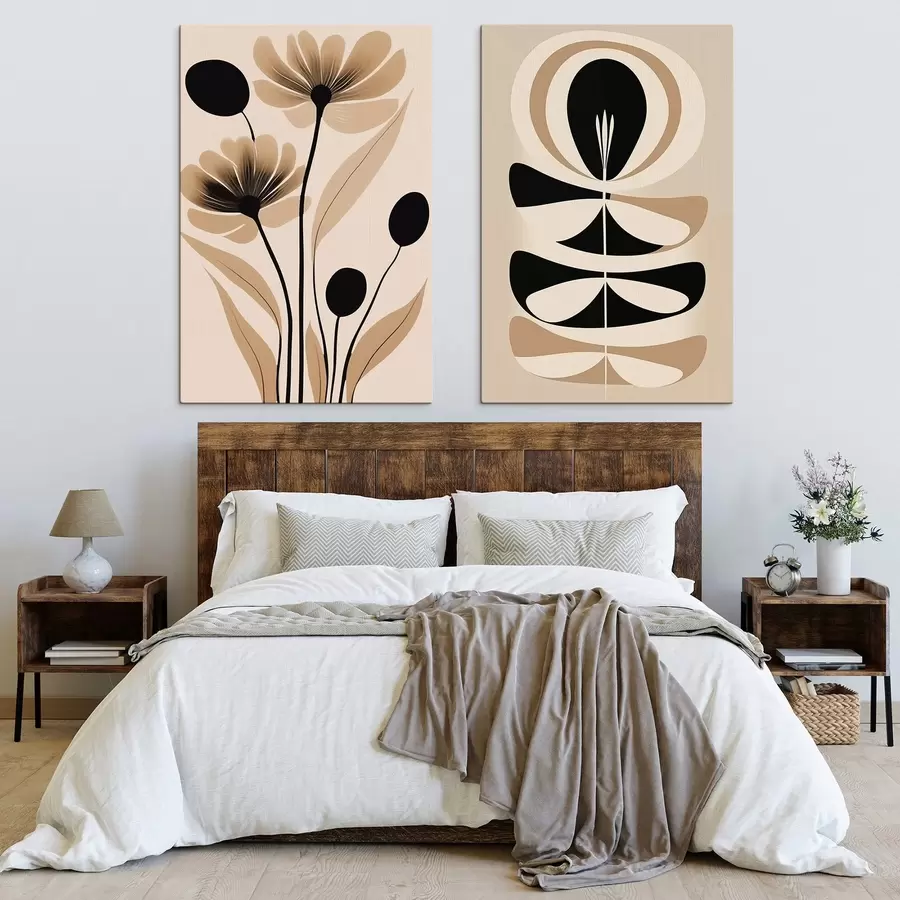 Fototapete Abstrakte Blumen m00773