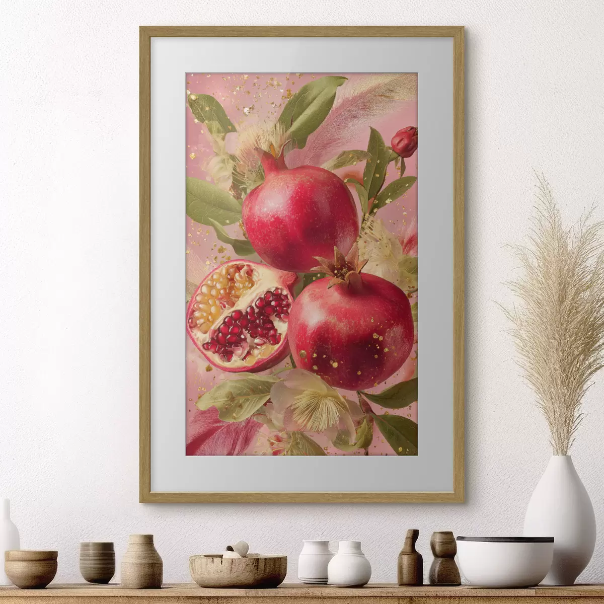 Poster Küche und Versprechen f45868