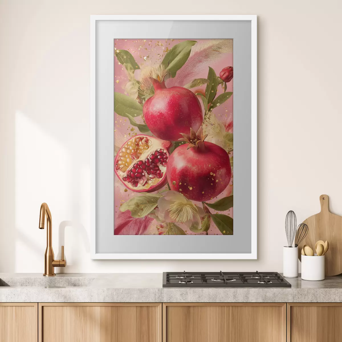 Poster Küche und Versprechen f45868