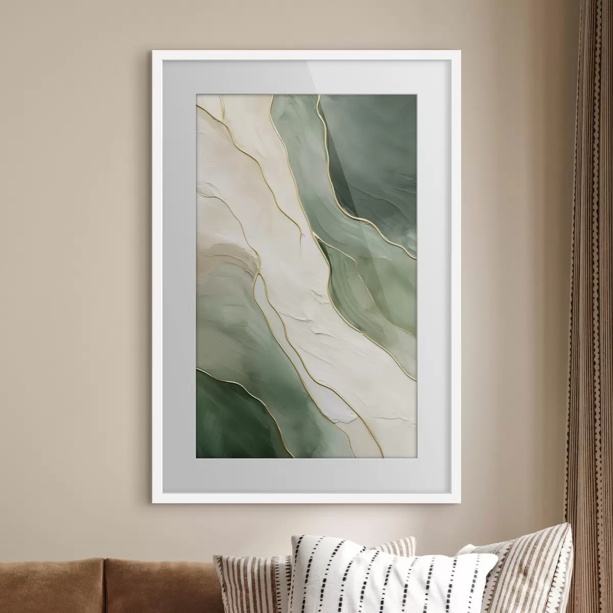 Poster Goldene Flussbetten f45888