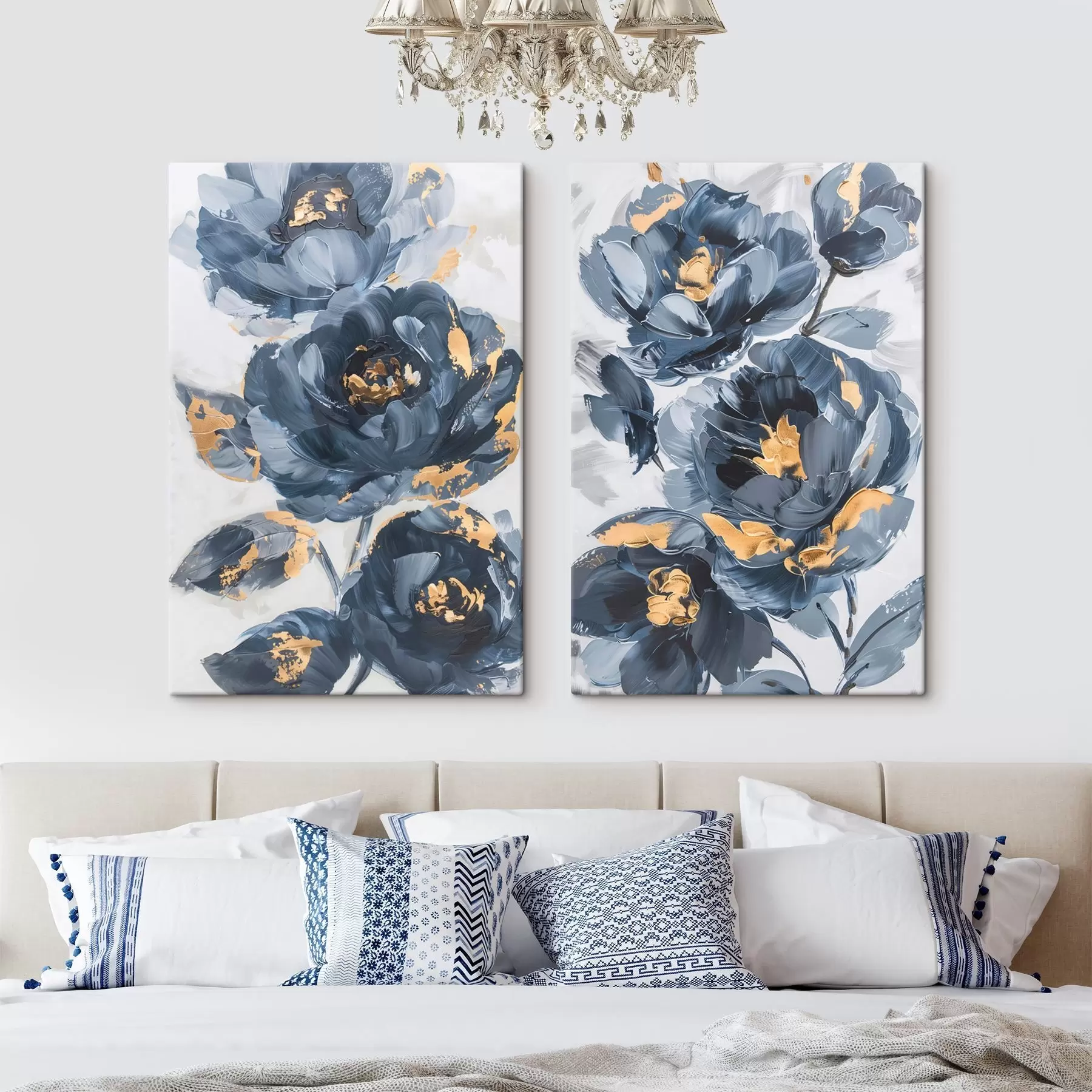 Fototapete Große abstrakte Blumen m00782