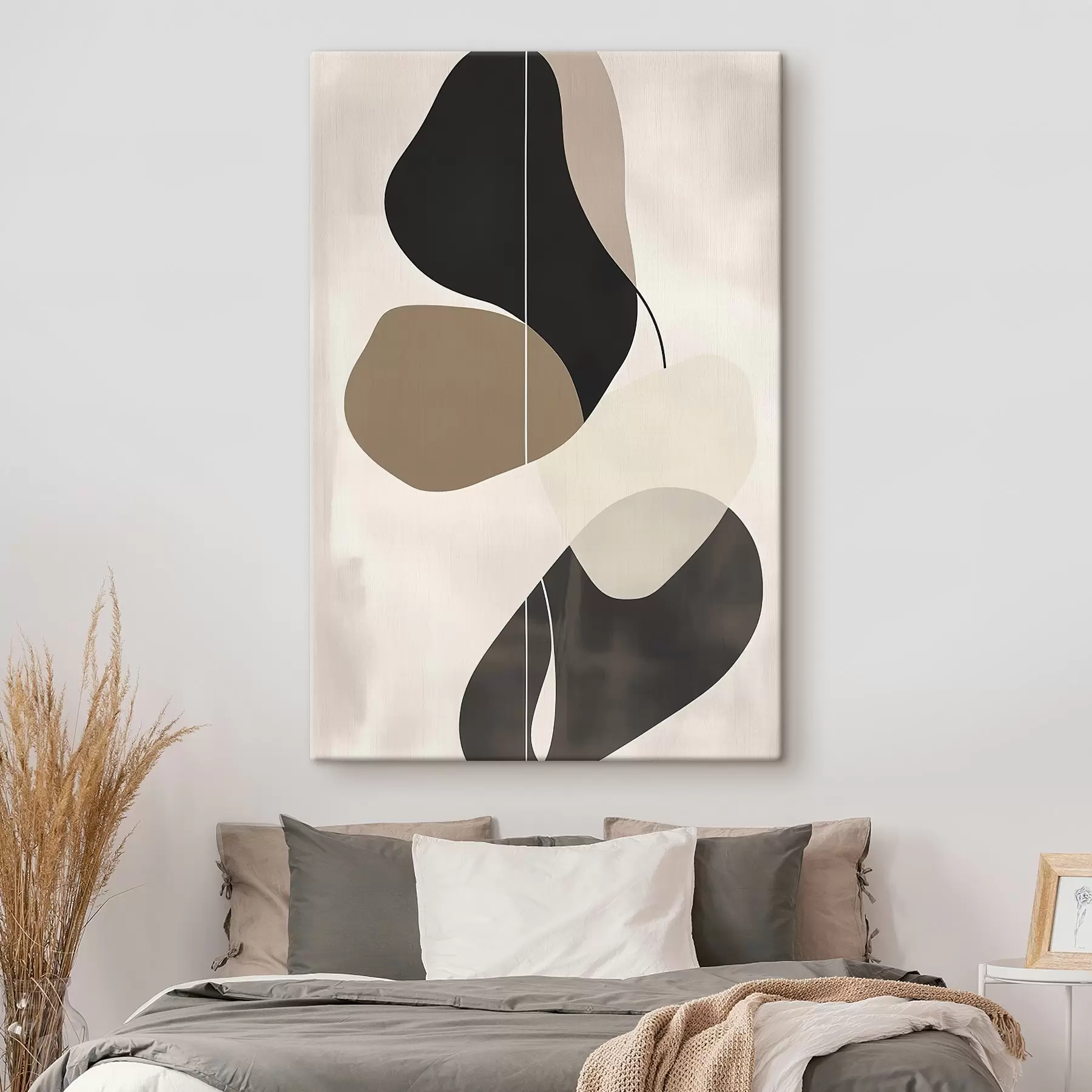 Fototapete Schwebende abstrakte Formen s45995