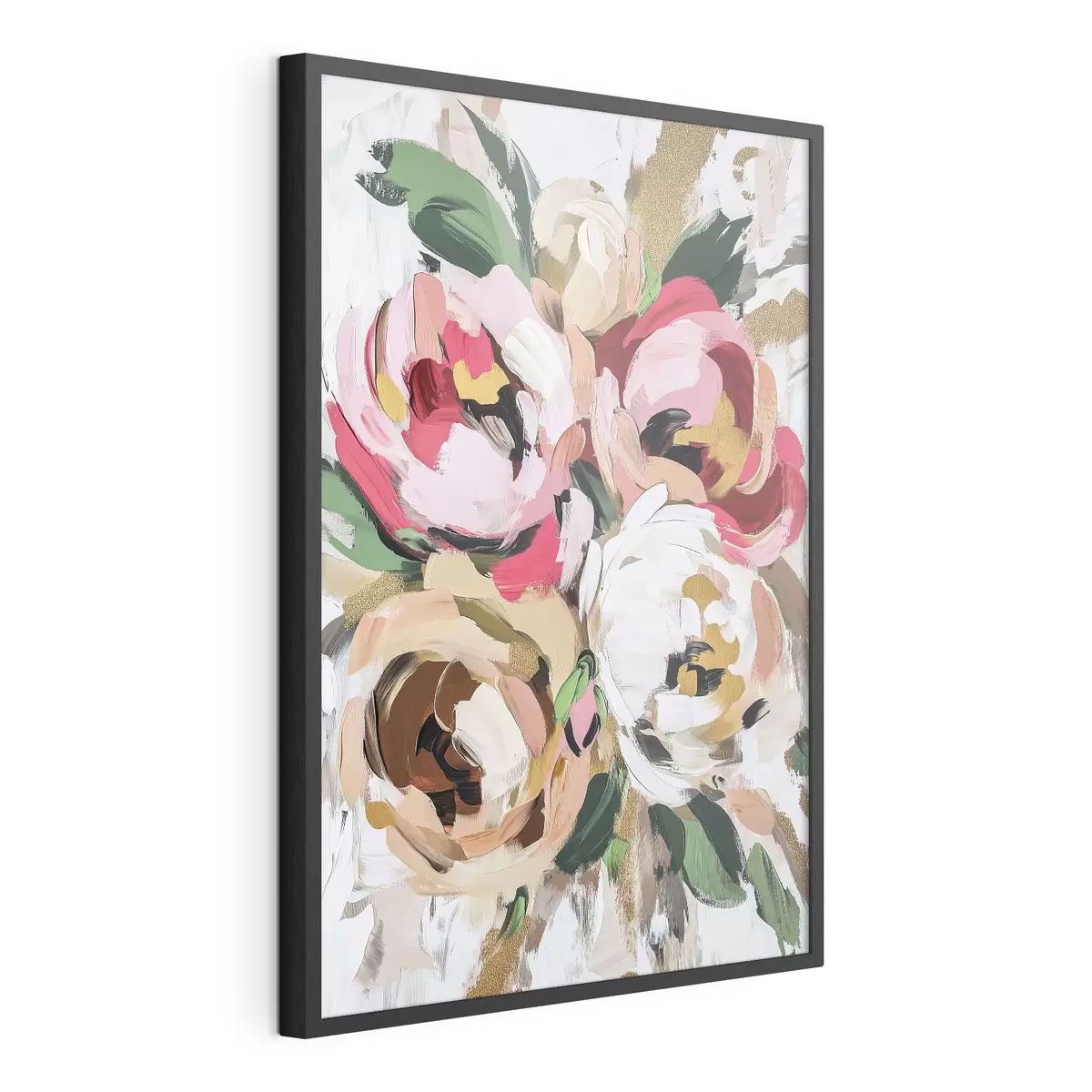 Poster Abstrakter Blumenstrauß f45982