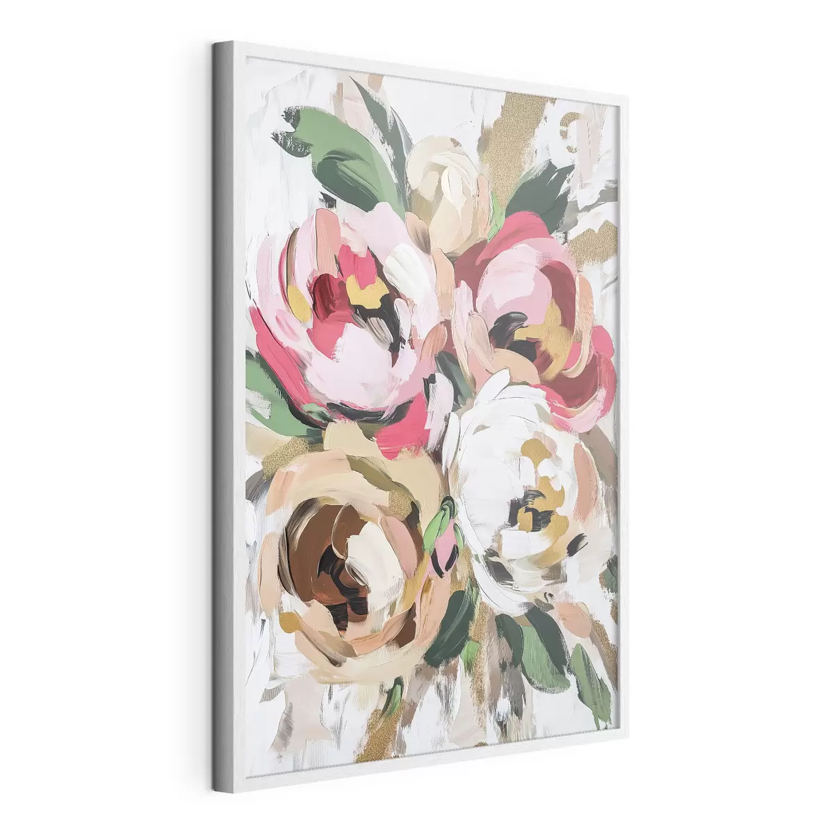 Poster Abstrakter Blumenstrauß f45982