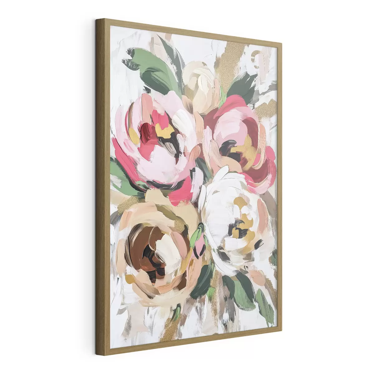 Poster Abstrakter Blumenstrauß f45982