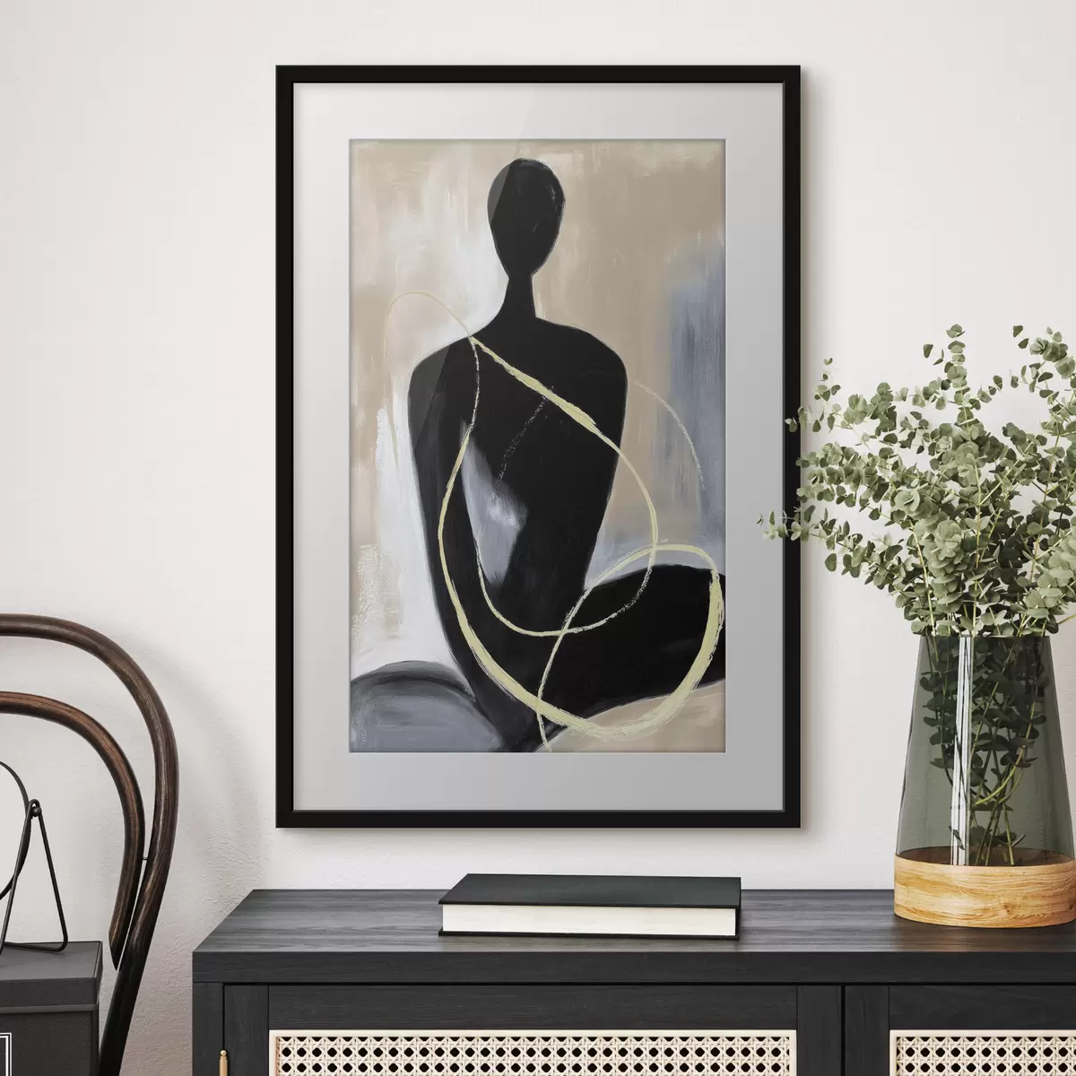 Poster Silhouette und Leidenschaft f45985