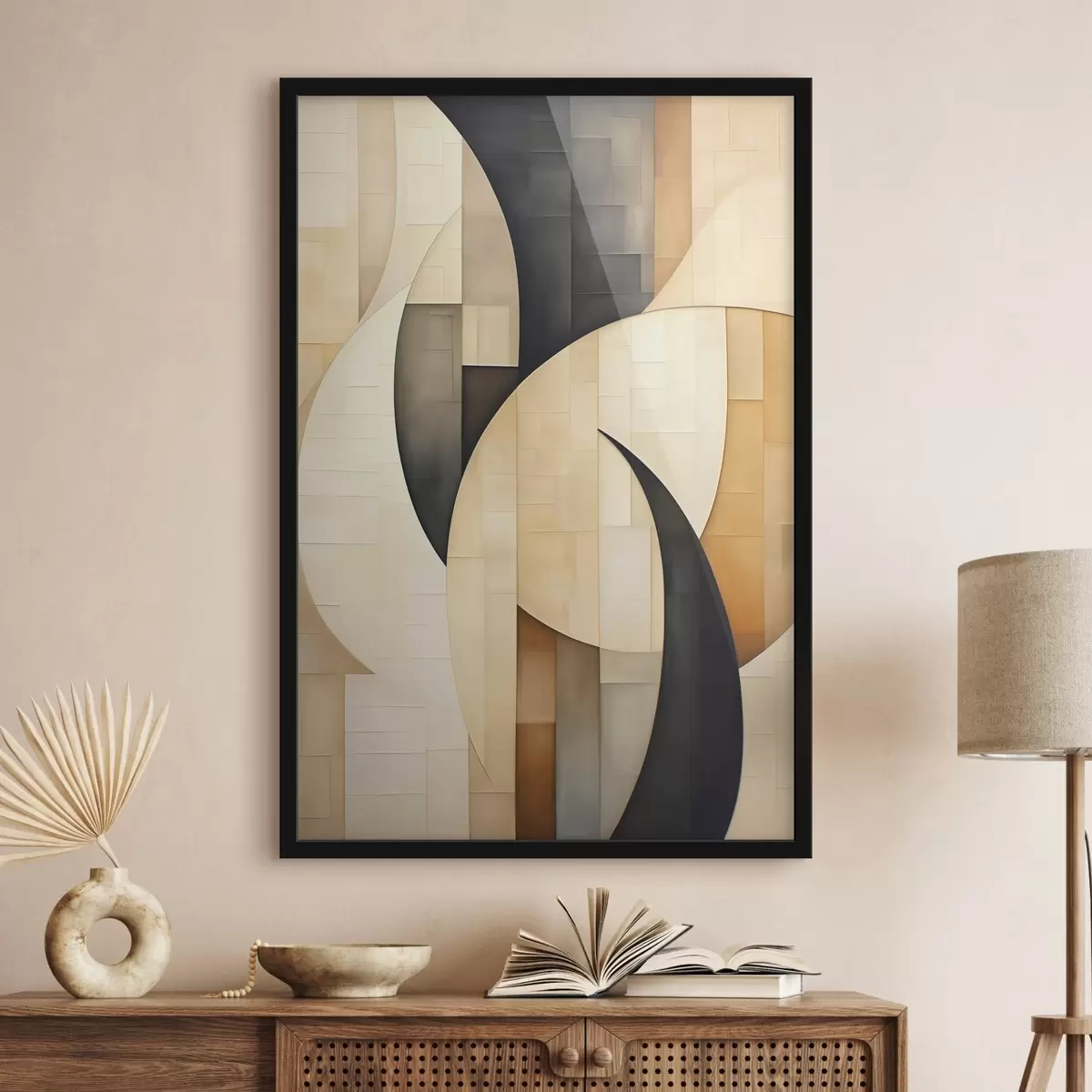 Poster Geometrische Abstraktion f46006