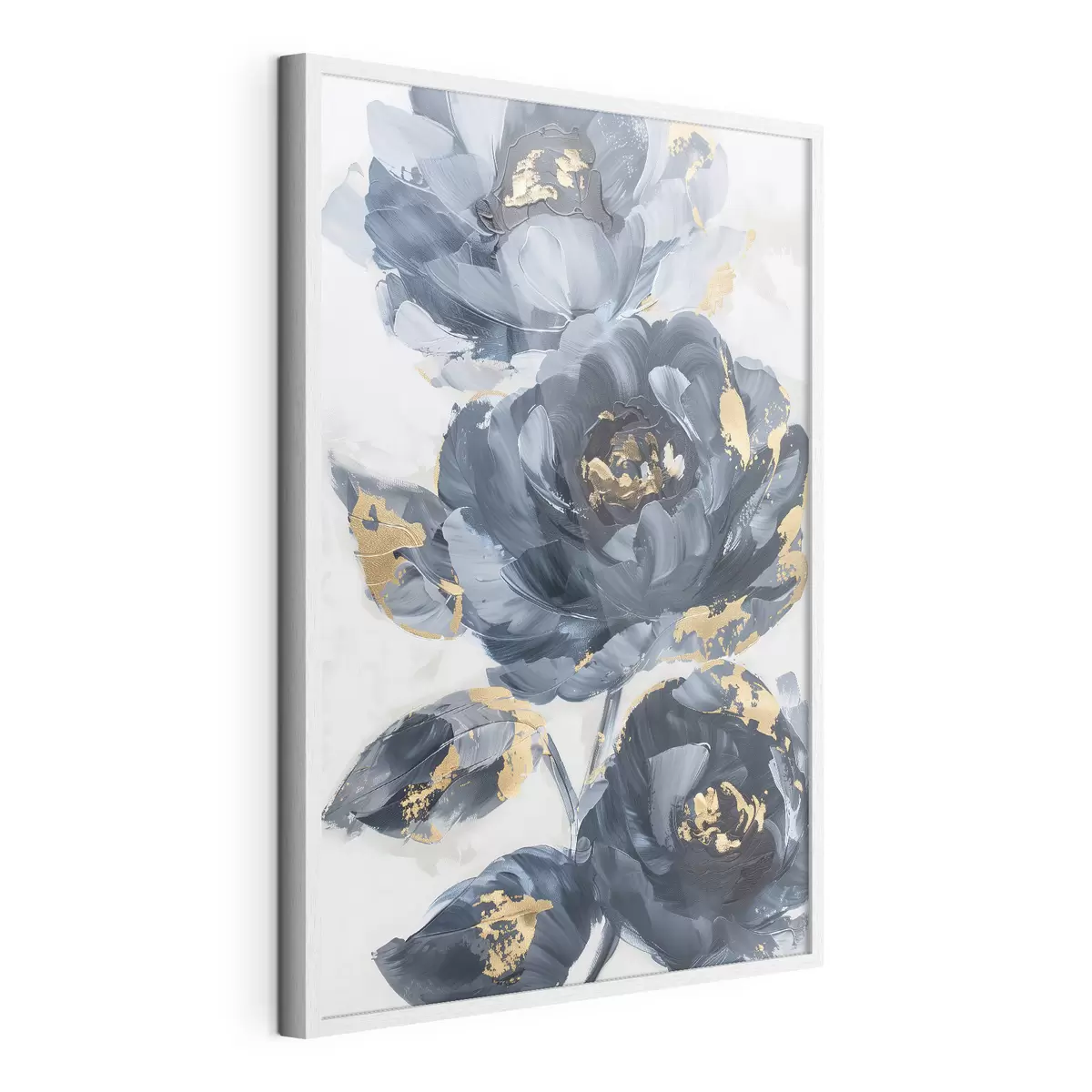 Poster Große abstrakte Blumen f46011