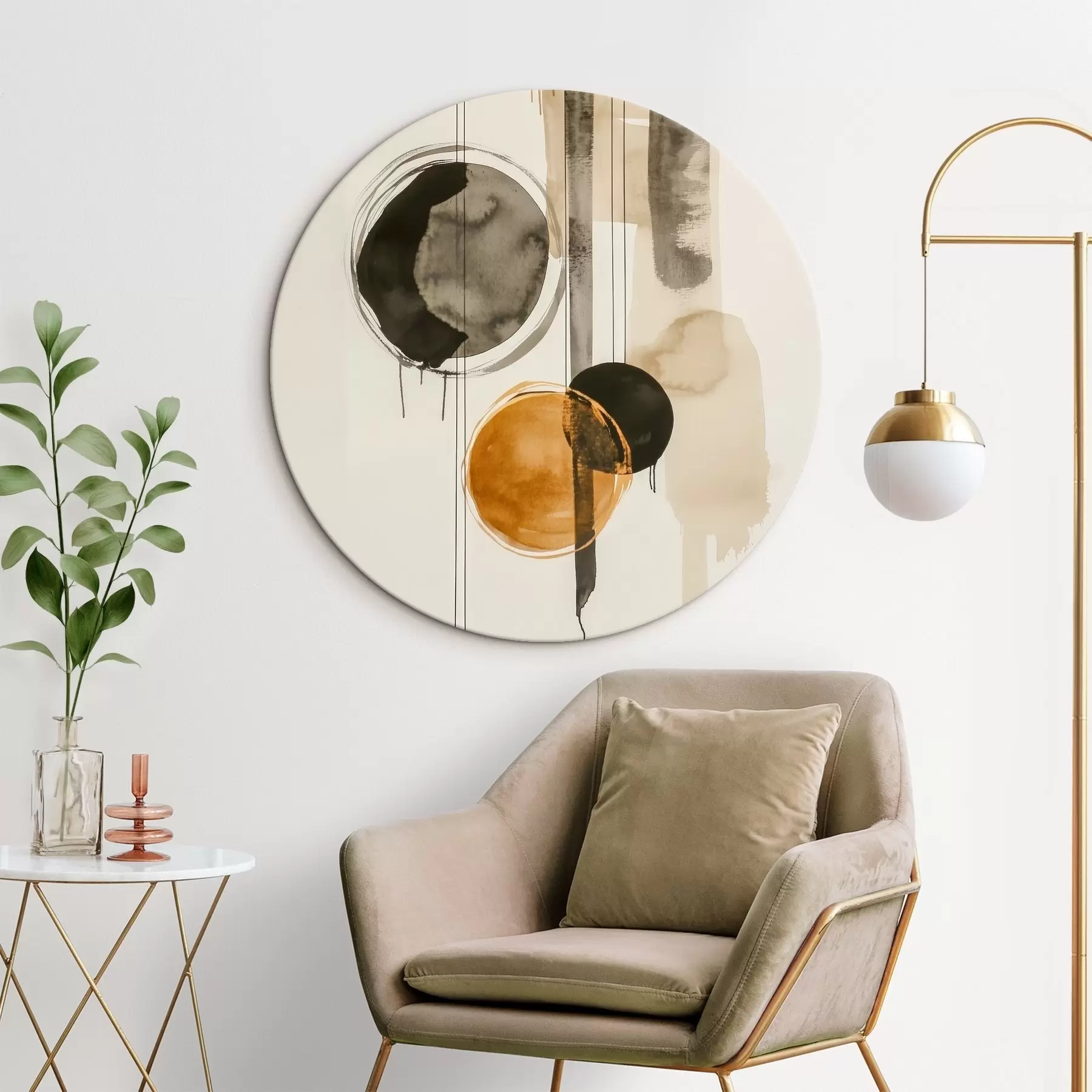 Fototapete Abstrakte Kreise r45780