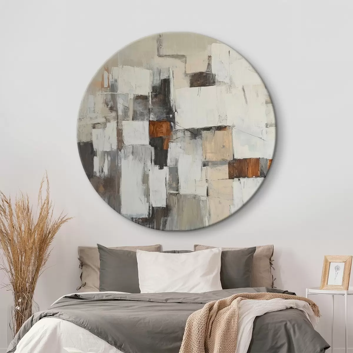 Runde Wandbilder Abstraktion r45990