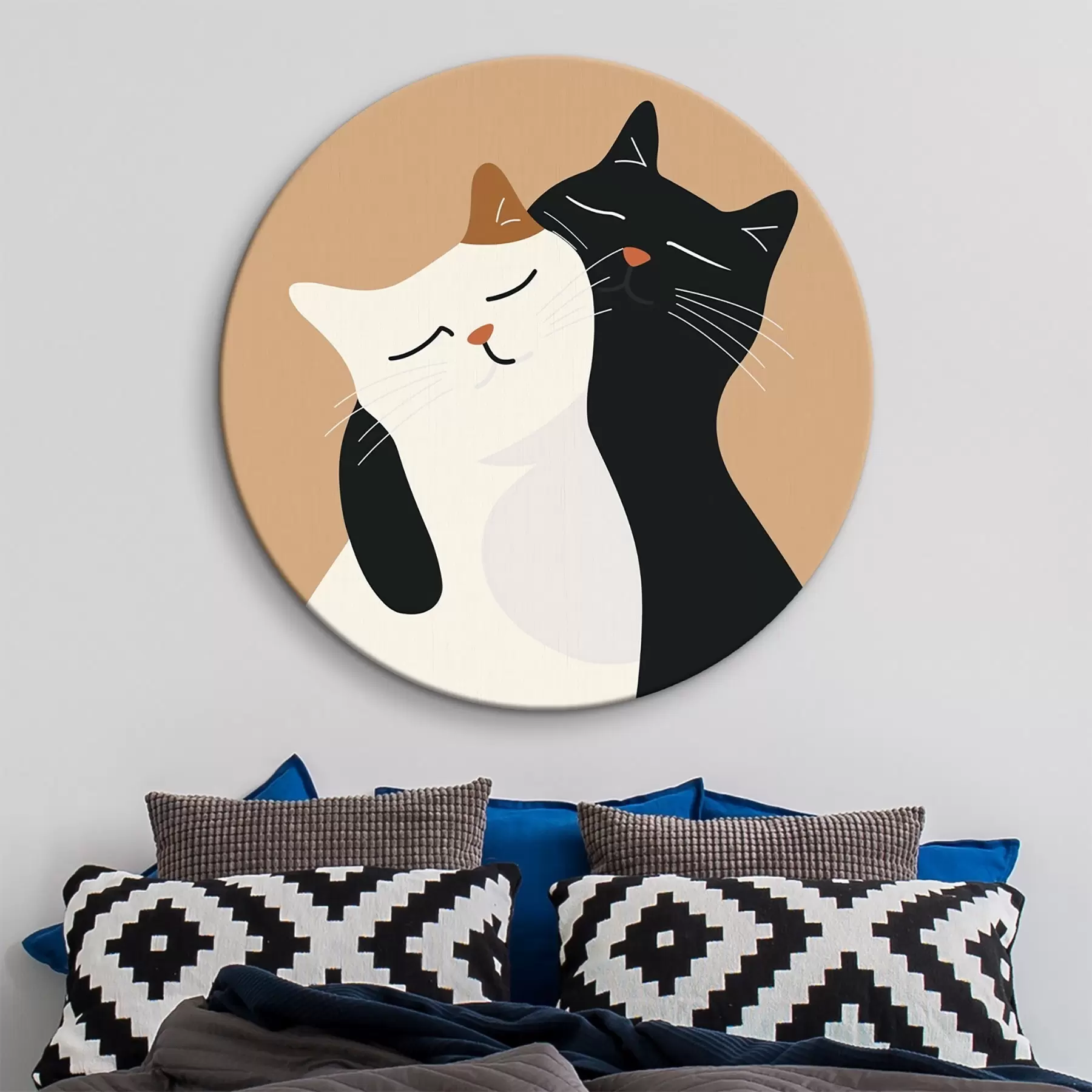 Fototapete Katzen-Duo r46043