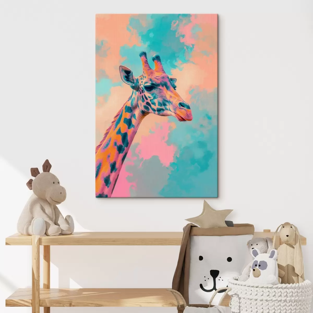 Fototapete Giraffe s46037