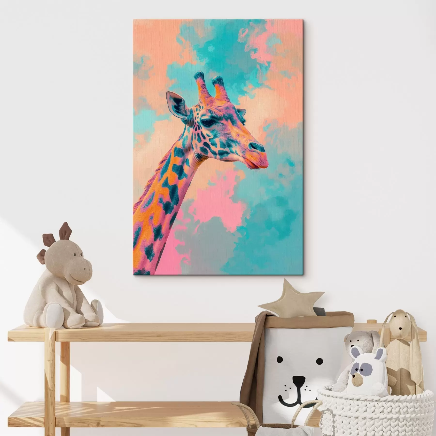 Fototapete Giraffe s46037