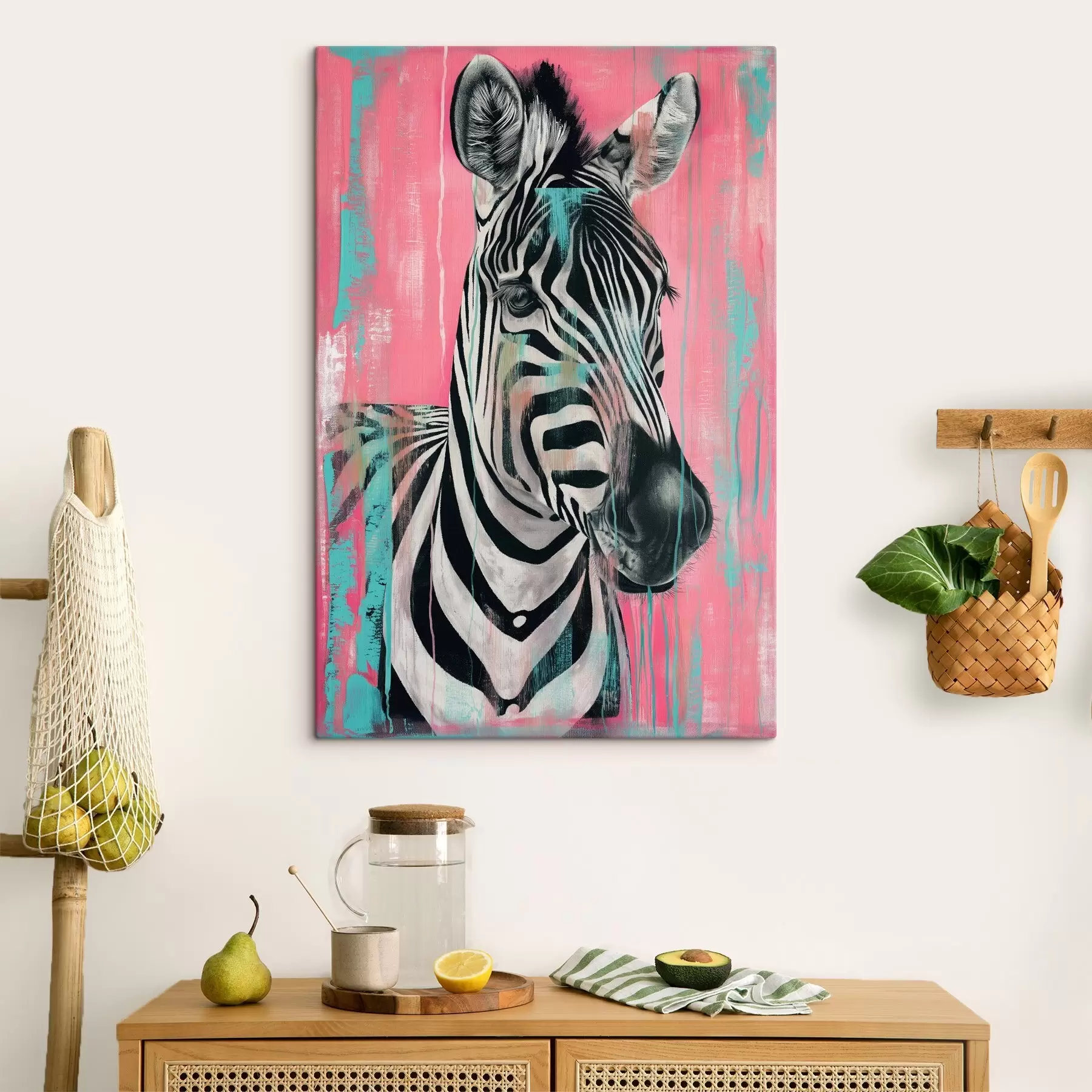 Fototapete Zebra s46038