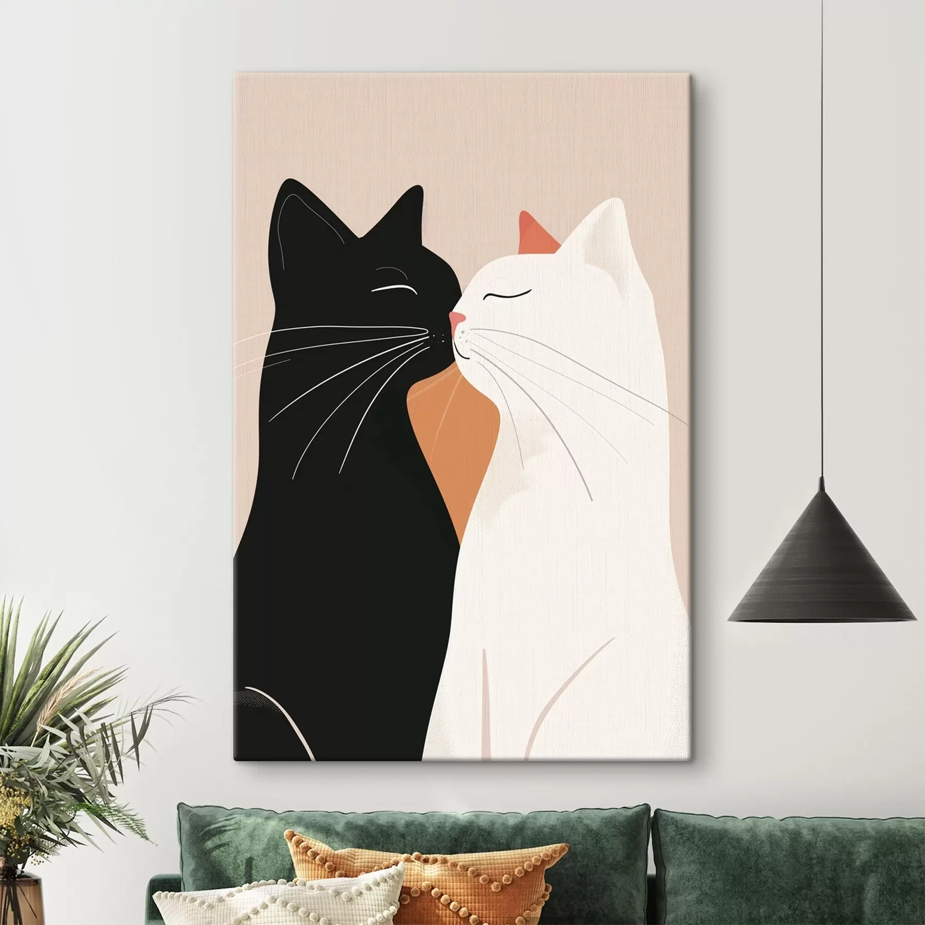 Fototapete Katzen s46042
