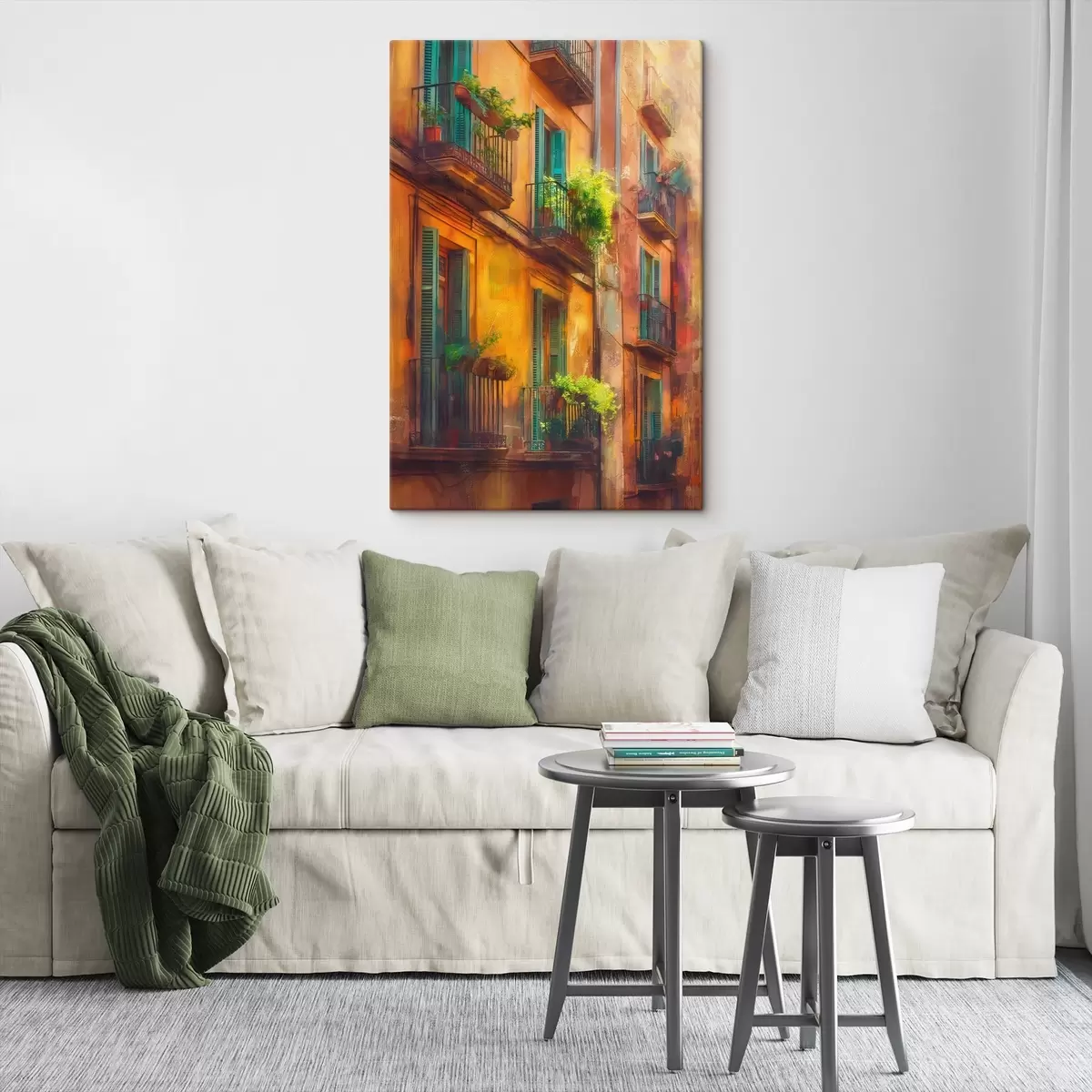 Fototapete Balkon s46057
