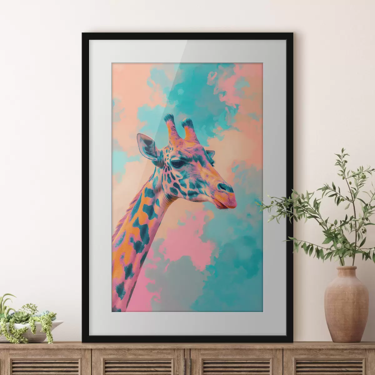 Poster Giraffe f46037