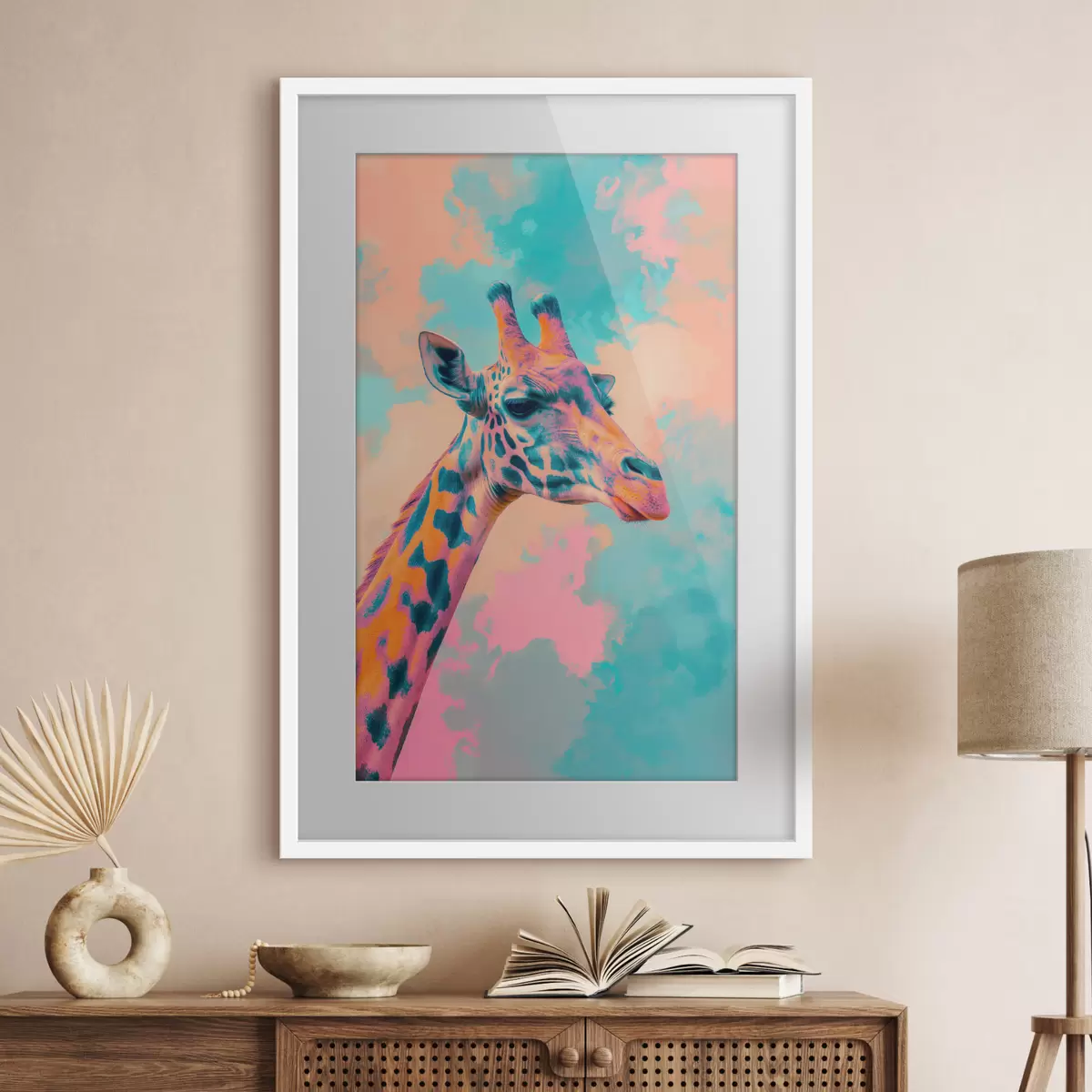 Poster Giraffe f46037