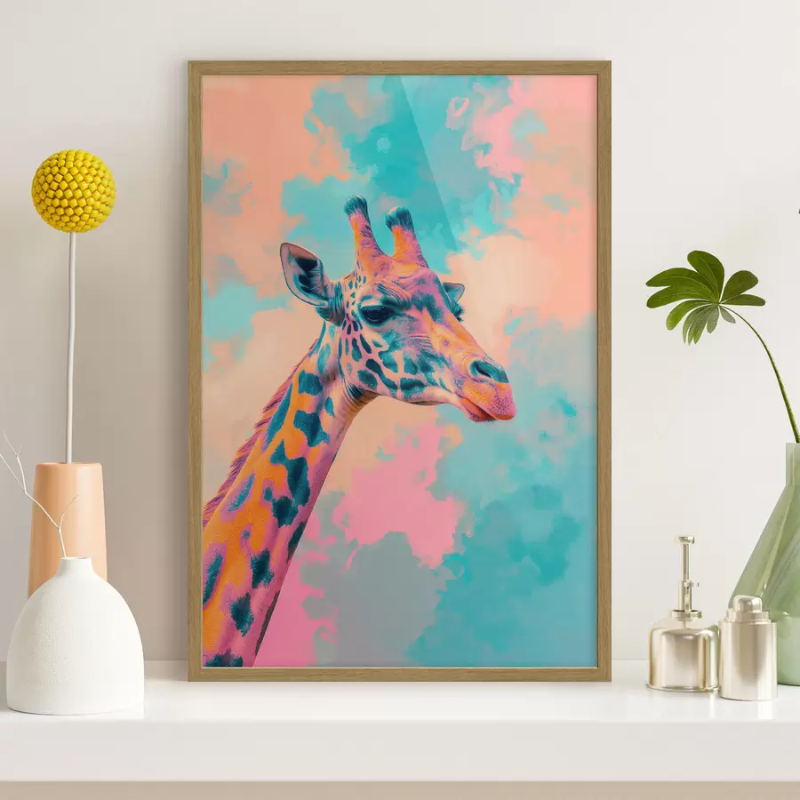 Fototapete Giraffe f46037