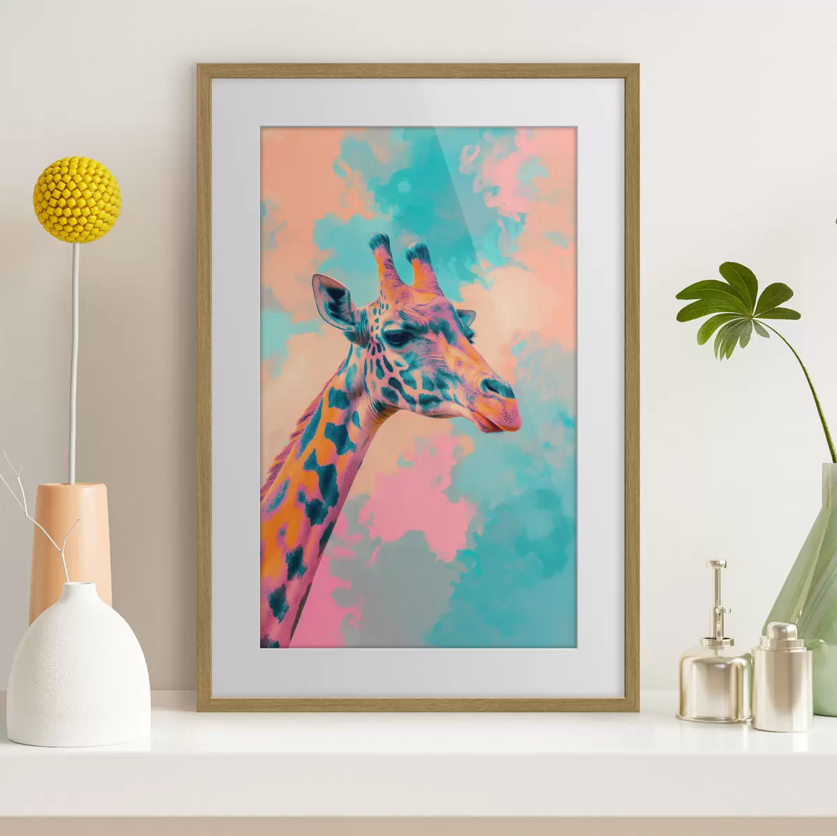 Poster Giraffe f46037