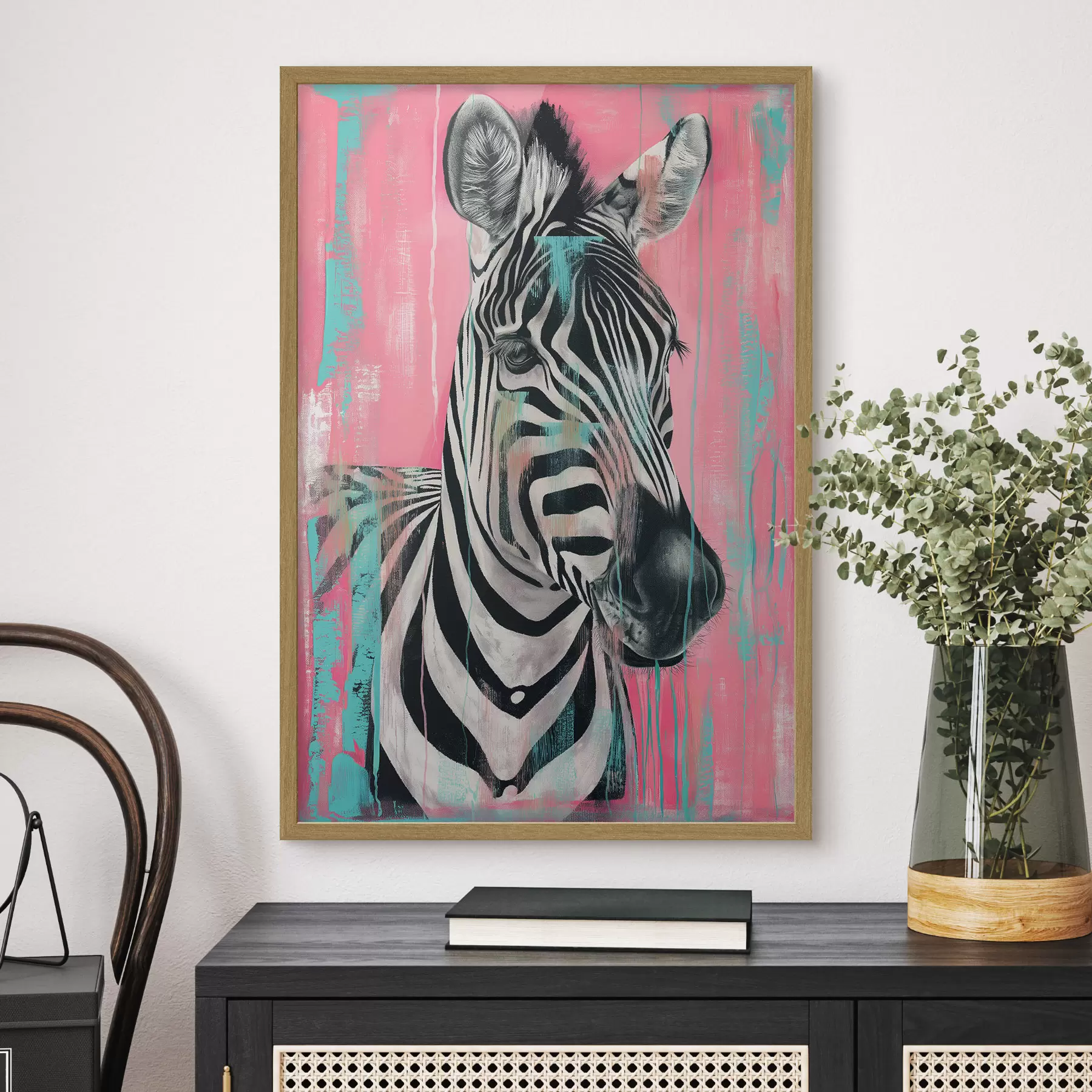 Fototapete Zebra f46038
