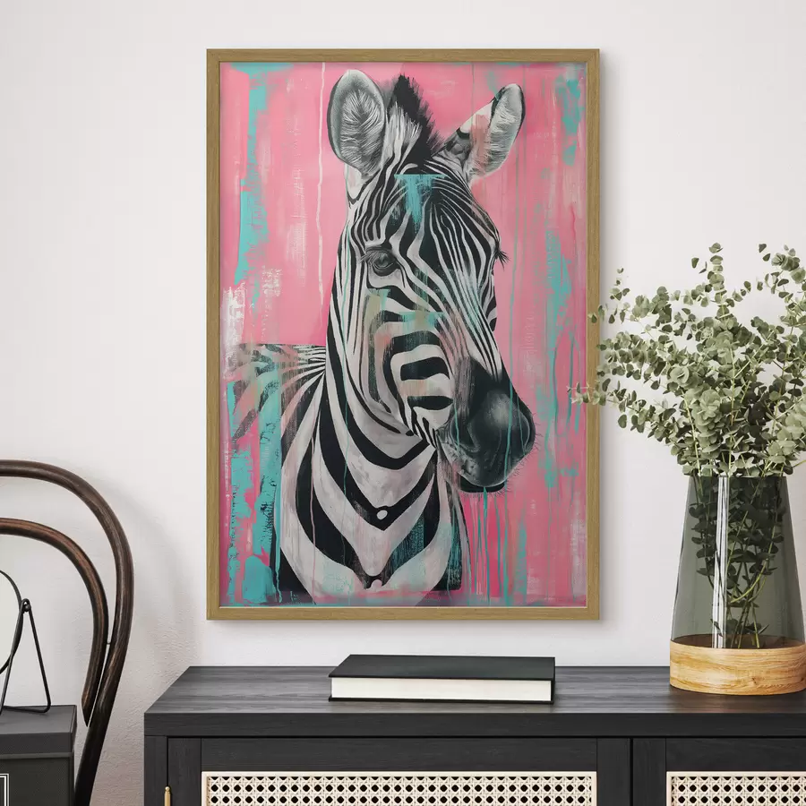Fototapete Zebra f46038