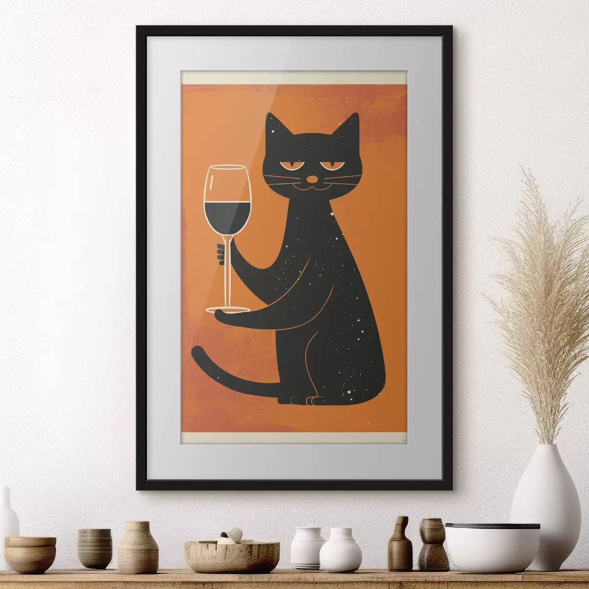 Poster Katzenwein f46046
